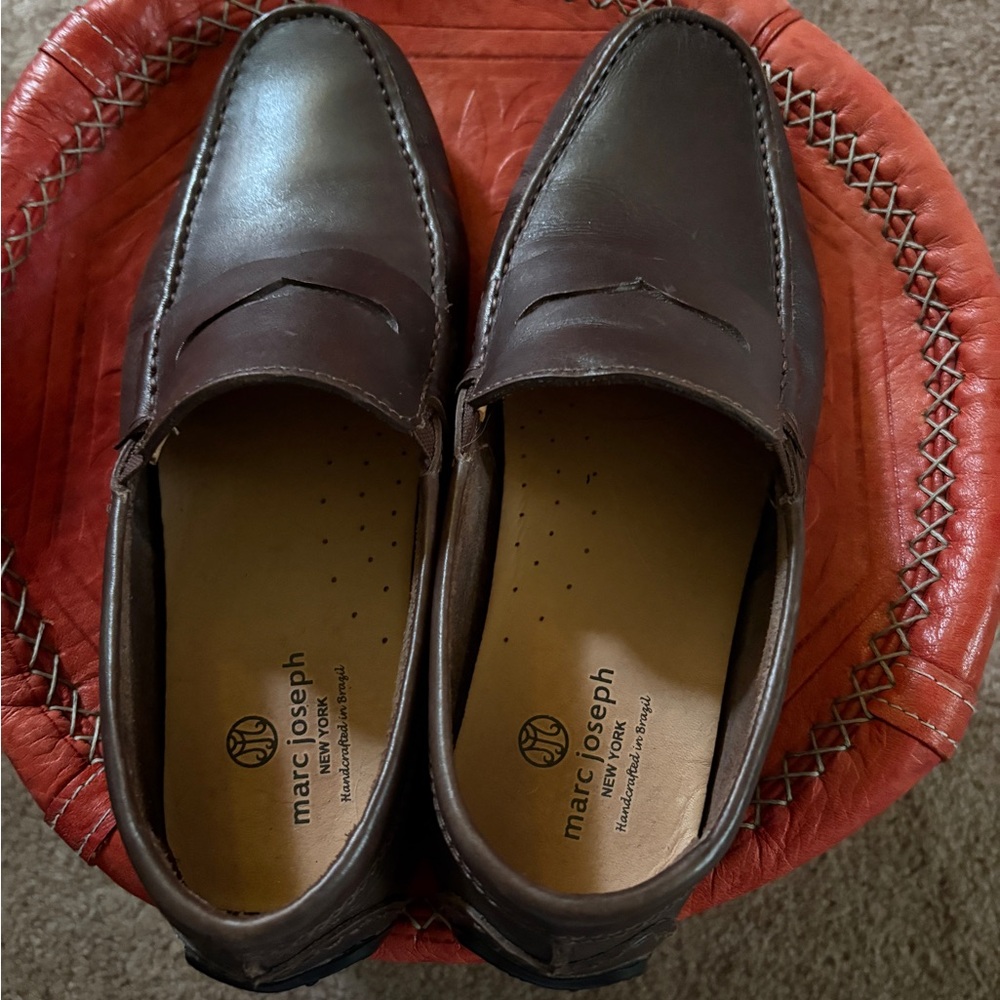Sz 8 men’s Marc Joseph’s penny loafers